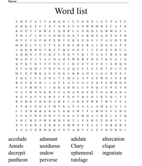 word list word search wordmint