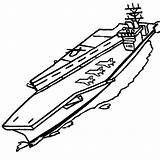 Carrier Aircraft Coloring Pages Class Nimitz Drawing Navy Ship Uss Cvn Color Getcolorings Getdrawings sketch template