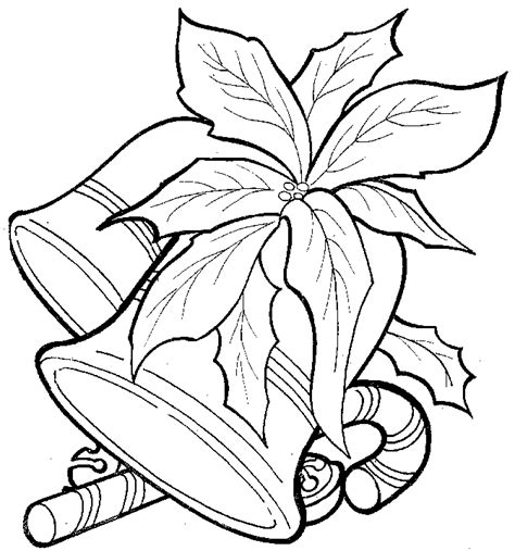 christmas bells coloring pages  kids coloring pages
