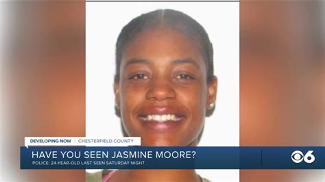 Jasmine Moore Reported Missing In Chesterfield