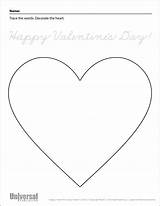 Valentine Printables Valentines Heart Happy Pages Cursive Activities Arrows Click sketch template