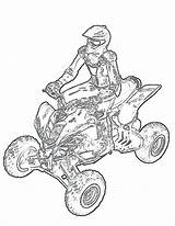 Quad Coloring Pages Atv Printable Color Transportation Getcolorings Print sketch template