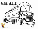 Coloring Truck Wheeler Pages Big Tanker Rig 18 Draw Clipart Boys Trailer Four Garbage Cliparts Clipartbest Clip Drawings Library Use sketch template
