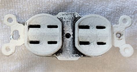 electrical     outlet ungrounded receptacle called home improvement stack