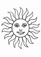 Sonne Soles Ausmalbilder Ausmalbild Pintar Bebeazul Letzte Malvorlagen sketch template