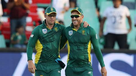 Du Plessis Wants De Villiers Back In International Cricket