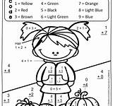 Grade Coloring 3rd Pages Math Printable Getcolorings Color Addition Getdrawings sketch template