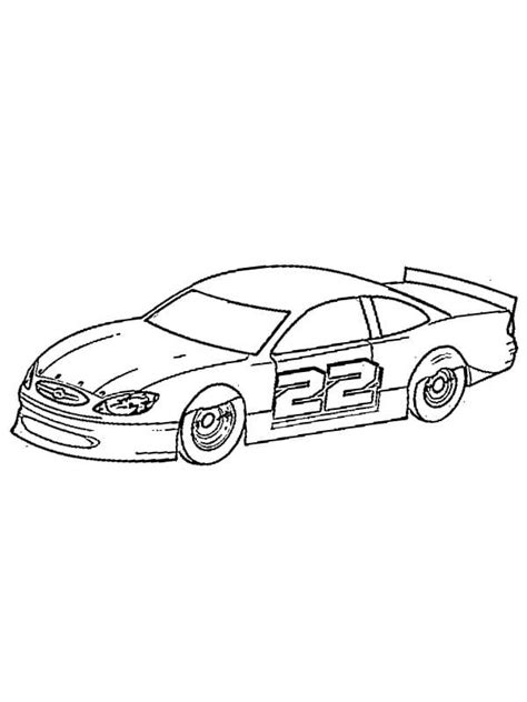 nascar  printable coloring page  printable coloring pages  kids