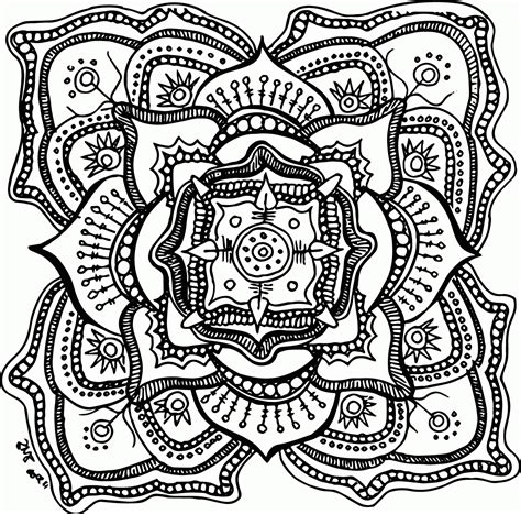 printable coloring pages  adults  easy images colorist
