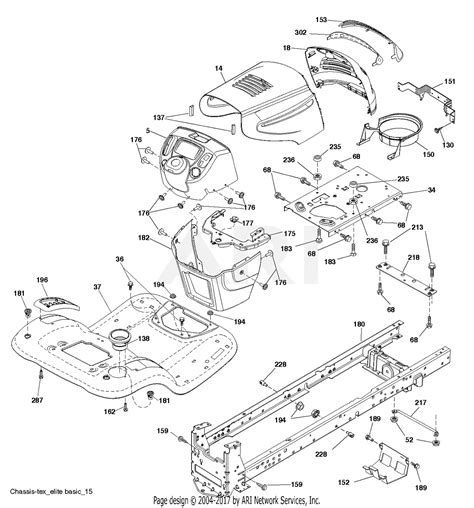 poulan pbhlt    parts diagram  chassis enclosures