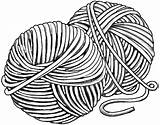 Yarn Ball Clipart Clip String Wool Cliparts Crochet Drawing Balls Coloring Gray Knitting Library Hat Easy Outline Gold Clipartmag Clipartbest sketch template