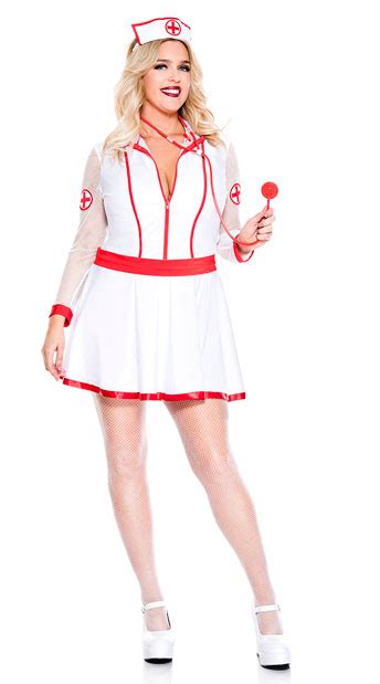 plus size heart attack nurse costume plus size sexy nurse