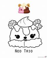 Num Coloring Noms Pages Trio Neo Nums Ice Cream Printable Print Color Getcolorings Getdrawings Bettercoloring Template Kids sketch template