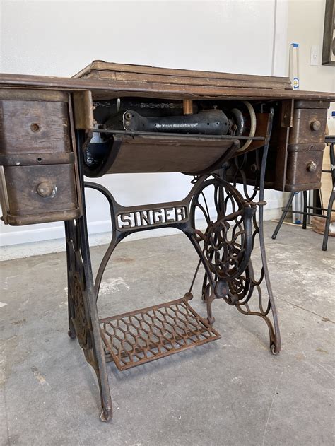 singer sewing machine restoration antique sewing tabl vrogueco