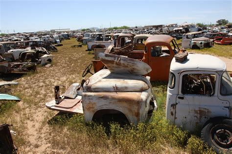 classic car junk yards  arizona pics historical items