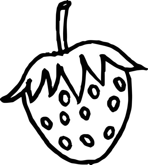 printable strawberry coloring pages  getcoloringscom
