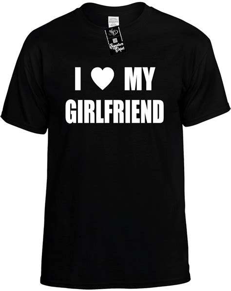 S Funny T Shirt I Love Heart My Girlfriend Unisex Shirt 3516 Jznovelty