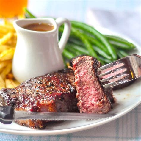 Steak Frites And Cabernet Thyme Gravy A French Bistro