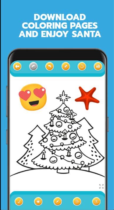 christmas coloring game coloring book  android apk
