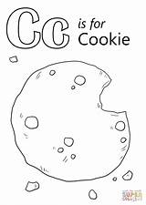 Cookie Coloring Letter Pages Printable Cookies Carrot Alphabet Sheets Preschool Kids Monster Davemelillo Dot Drawing Puzzle Work Supercoloring sketch template