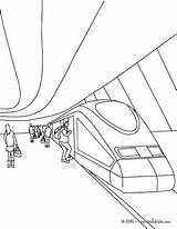 Train Coloring Pages Station Drawing Passenger Suitcase Open Color Passengers Scene Print Getdrawings Quay Rail Getcolorings High Printable Drawings Colorings sketch template