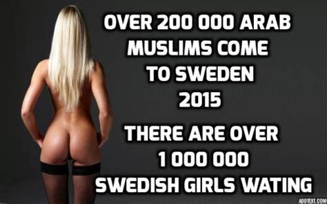 arab migrants to breed swedish and other european girls interfaith xxx
