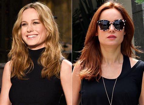 you ve got to see what brie larson looks like as a redhead