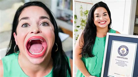 This Woman Has The Largest Mouth In The World According To Guinness