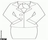 Flight Jacket Coloring Stewardess Suit Attendants Pilots Pages Attendant sketch template