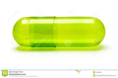 green pill stock image image  closeup illness pill