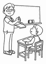 Classroom Coloring Pages sketch template