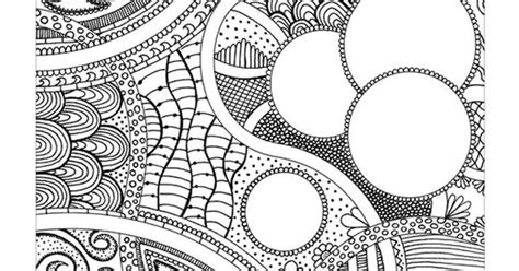abstract coloring page  adults easy peasy