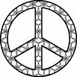 Peace Coloring Pages Sign Choose Board Signs Color sketch template