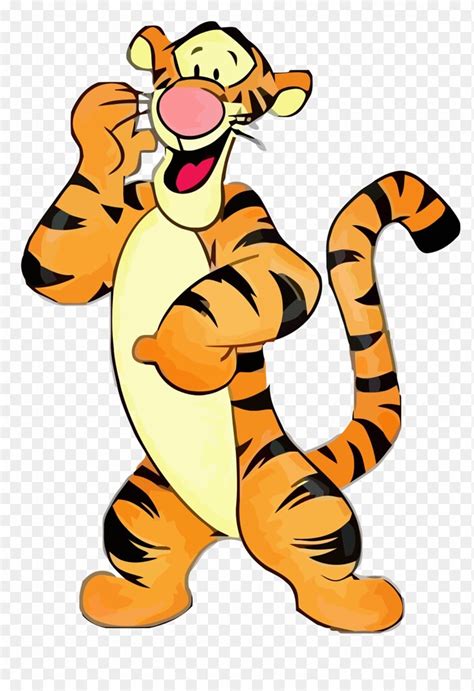 bouncing energetic tiger tigger character concept hero
