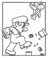 Mario Coloring Pages Super Power Bros Ups Galaxy Template Printable Color Templates Getdrawings Colouring Getcolorings sketch template