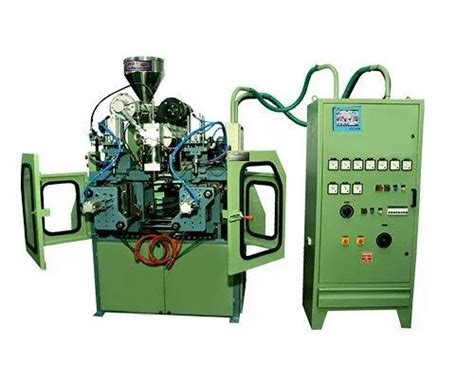 automatic double colour double station plastic blow moulding machine at