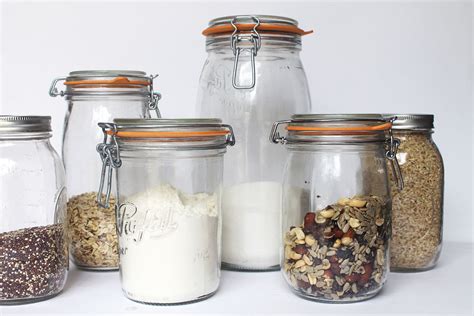 Best Glass Pantry Jars For Organizing Dry Pantry Foods