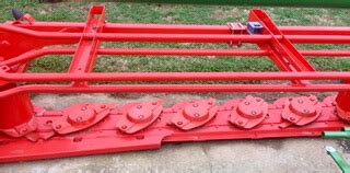 kuhn gmd  bannister tractor