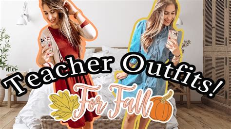 Fall Teacher Outfits Youtube