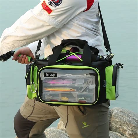ilure  large fishing sports bags multifunctional waterproof