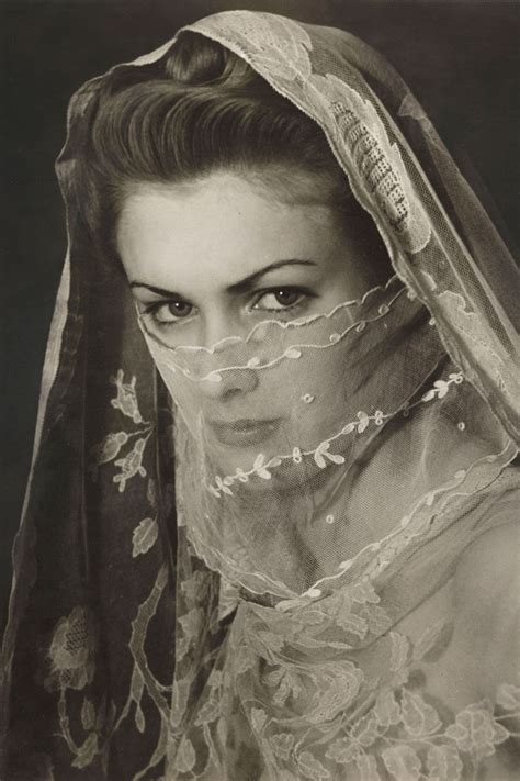 vintage   beautiful women  veils
