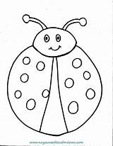 Ladybug Coloring Pages Printable Kids Spring Print Bug Color Preschool Printables Calm Down Getcolorings Kindergarten Click Choose Board sketch template