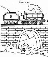 Thomas Coloring Pages Tank Engine James Train Colouring Kids Printable Friends Boys Print Clipart Color Sheets Trains Drawing Steam Library sketch template