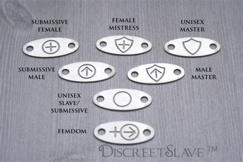 male slave bdsm symbols