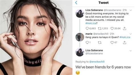 Liza Soberano Answers Askliza Tweets Ilang Years Na Kayo Ni Quen