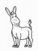 Donkey Coloring Shrek Pages Drawing Printable Clipart Kids Color Print Cartoon Bestcoloringpagesforkids Drawings Kong Baby Clip Paintingvalley Animal sketch template