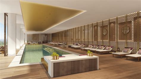 contemprary  star royal champagne hotel spa opens  july