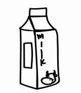 Ausmalen Zum Milchkarton Ausmalbild Malvorlage Milch Zuhause Lebensmittel Kostenlose Rucksack Schule sketch template