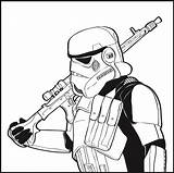 Stormtrooper Star Coloring Pages Wars Drawing Trooper Clone Color Printable Gif Battlefront Colouring War Print Sheets Pdf Tattoo sketch template
