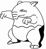 Pokemon Pages Coloring Drowzee Coloringpagesonly sketch template